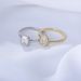 Women's Jewelry Fashion All Match Niche Light Luxury 925 Sterling Silver Square Diamond Zircon Ring Ring Pinky Ring_ipsvogv.com