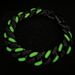 Luminous Contrast Color Double Layer Titanium Steel Bracelet Unisex Non-Fading High-End Versatile Hip Hop Accessory Simple Cuban Jewelry_ipsvogv.com