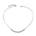 Geometric version of Korean forest style sweet necklace, female niche, pleated, high-end design, long lock collarbone_ipsvogv.com