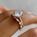 Three Heroes, Shein, Simulation, Mozambique, Pigeon Egg, Diamond Women's Ring, Instagram, Internet Celebrity Engagement_ipsvogv.com