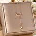Titanium Steel Necklace Women's Love Letter Tassel Star Valentine's Da Ins Stle Collarbone Chain Personalized_ipsvogv.com