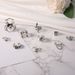New Exaggerate Frog Spider Snake Personalized Animal 10 Piece Set Ring_ipsvogv.com