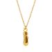 1 Pair Of Real Gold Stainless Steel Silver Dance Shoes Personalized Cute Versatile Women's Necklace Pendant Hot Sale_ipsvogv.com