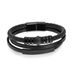 Men's Jewelry Retro Braided Leather Rope Bracelet Couple Bracelet Stainless Steel Magnetic Buckle Leather Braided Bracelet_ipsvogv.com