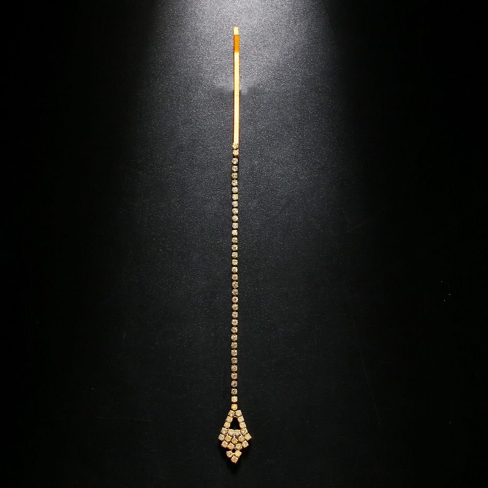 Style Eyebrow Pendant Hair Accessories Exotic Princess Wind Forehead Chain Hairpin Women's Headgear Hair Chain_ipsvogv.com