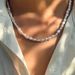Baroque Shaped Pearl Trendy, Fashionable, High-end Necklace, Stainless Steel Men's Accessories_ipsvogv.com