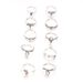 10 Piece Set Turtle Ring Simple And Innovative Jewelry For Women_ipsvogv.com