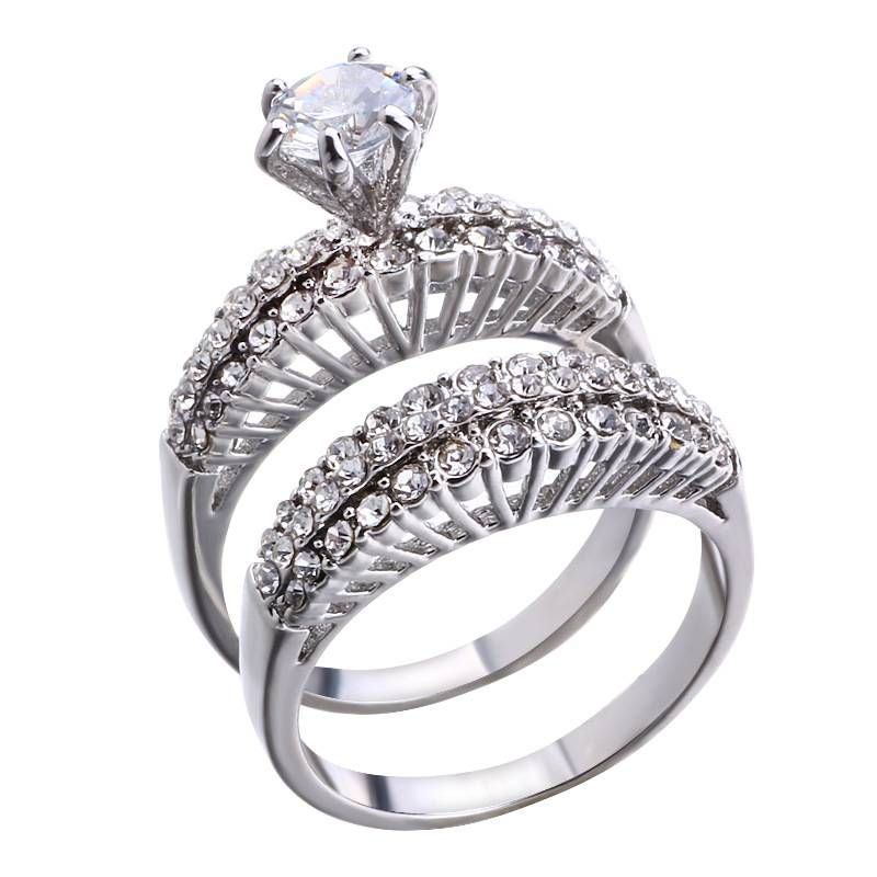 Unisex Jewelry Fashion hot selling couple rings fashion women's rings zircon rings_ipsvogv.com