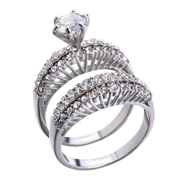 Unisex Jewelry Fashion hot selling couple rings fashion women's rings zircon rings_ipsvogv.com