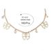 Fashion Necklace Alloy Diamond Butterfly Pendant Necklace Punk Style Claw Chain Necklace_ipsvogv.com