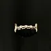 YOUNGX Hip Hop Glossy Tooth Caps Fangs Gold Sier Black Color Bottom Teeth Grillz Braces For Women Men Jewelry Dental_ipsvogv.com