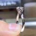 Live Streaming Hot Selling Mosang Stone Ring For Women's Classic Couples With Micro Inlaid Japanese And Korean Fashion_ipsvogv.com
