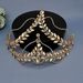 Women's Jewelry Crystal Hair Comb Headband Handmade Rhinestone Floral Hair Accessory For Weddings Parties Gifts Headband Forehead Chain Accessories_ipsvogv.com