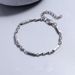 Mobiles Bamboo Bracelet For Boys And Girls, Simple And High Grade Titanium Steel Non Fading Chain, Versatile Fashion Hand Accessories For Couples_ipsvogv.com