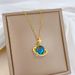 【 】 Starry Sky, Stars And Moon Mythology, Light Luxury, Gorgeous Charm, Full Diamond Necklace, Women's Versatile_ipsvogv.com