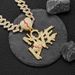 Accessories For Men, Personalized Hip-hop, Cuban Chain, Fashionable, Diamond Studded, Heart Wrenching, NO LOVE Letter_ipsvogv.com