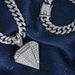 Cuban Necklace For Men And Women Cool Hip-Hop Rapper Personality Trendy Male Ins Style Full Diamond Pendant_ipsvogv.com