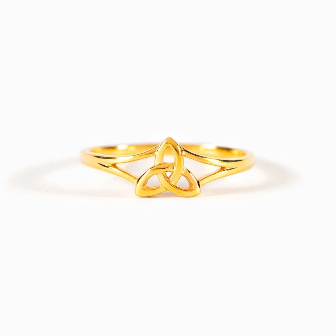 S925 Sterling Silver Ring For Women, Simple Geometric Diamond Triangle Design, Niche Ins All Match Ring_ipsvogv.com