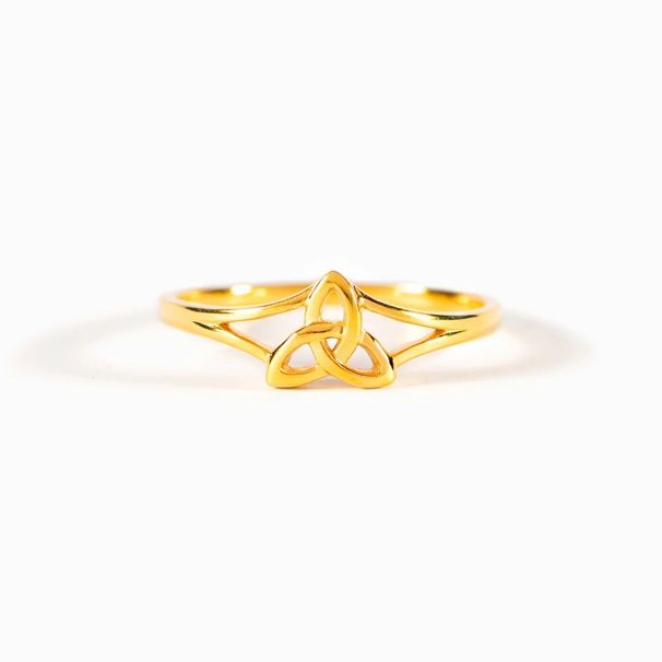 S925 Sterling Silver Ring For Women, Simple Geometric Diamond Triangle Design, Niche Ins All Match Ring_ipsvogv.com