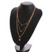 Fashionable And Personalized Gold-plated Multi-layer Sun Bell Necklace With Collarbone Chain For Women_ipsvogv.com