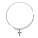 Titanium Steel Necklace, Men's Cross, Layered Non Fading, High-end Niche Dign, Hip-hop New Style, Simple And_ipsvogv.com