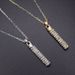 Fashion Women's Rhinestone Full Diamond Cylindrical Necklace Earring Set Jewelry_ipsvogv.com