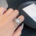 A Niche Irregular Design With An Open Mouth For Women, Featuring Cool Aloof Style. The Index Finger Ring Exudes A Sense_ipsvogv.com