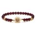 Fashionable Crystal Studded With Diamonds, Floral Garnets, Women's Bead Jewelry, Handmade Accessories, Couple Gifts_ipsvogv.com