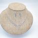 Women’s Jewelry Set Fashion Wedding Dress Accessories Evening Jewelry Exquisite Bridal Diamond Jewelry Necklace Earrings Set Fashionable And Versatile_ipsvogv.com