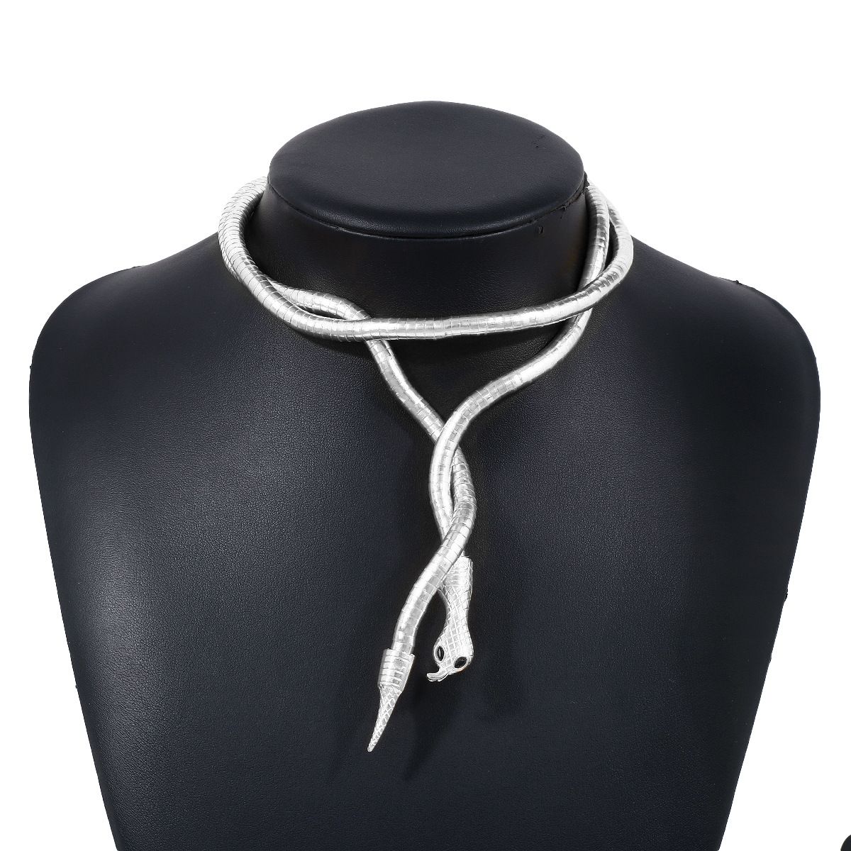 N11579 personality winding snake necklace, niche design, spicy girl adjustable bracelet_ipsvogv.com