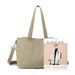 Simple Handheld Shoulder Bag New Canvas Bag Women's Bag Large Capacity Fashion Bag Versatile Casual Tote Bag_ipsvogv.com
