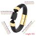 Classic Vintage Leather Rope Bracelet Bracelets Stainless Steel Buckle Men Crystal Stone Bracelet_ipsvogv.com