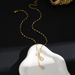 Light luxury full diamond tassel gourd titanium steel necklace for women, versatile and high-end mesh red collarbone_ipsvogv.com