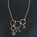 New Korean Version Of Simple Hollow Multi Ring Circle Star Moon Clavicle Necklace Necklace Female Necklace_ipsvogv.com