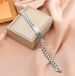 Stainless Steel Chain With Curved Brand Engraved Watch Strap Bracelet_ipsvogv.com