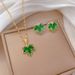 】 Maple 【 Leaf Light Luxury Banquet Necklace Set Female Internet Celebrity Versatile Clavicle Titanium Steel Chain 【 】_ipsvogv.com