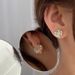 Fashionable Earless Rhie Magnetic Suction Female Minority Advanced Sense Bone Clip Ear Magnet Light Earrings_ipsvogv.com