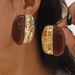 13233ZA new fashionable INS style resin alloy splicing women's temperament earrings_ipsvogv.com