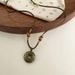 New Chinese Style Green Safety Buckle Necklace, Light Luxury And High-end Feeling, Niche Design, Versatile Collarbone_ipsvogv.com