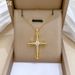 【 】 Thread Hollow Cross Fashionable Light Luxury Temperament Gorgeous Full Diamond Necklace Women's Versatile Clavicle_ipsvogv.com