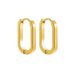 Women’s Jewelry Set Fashion New Earrings INS Style Geometric Gold Stainless Steel Ear Buckles Advanced Simple Ear Buckles_ipsvogv.com