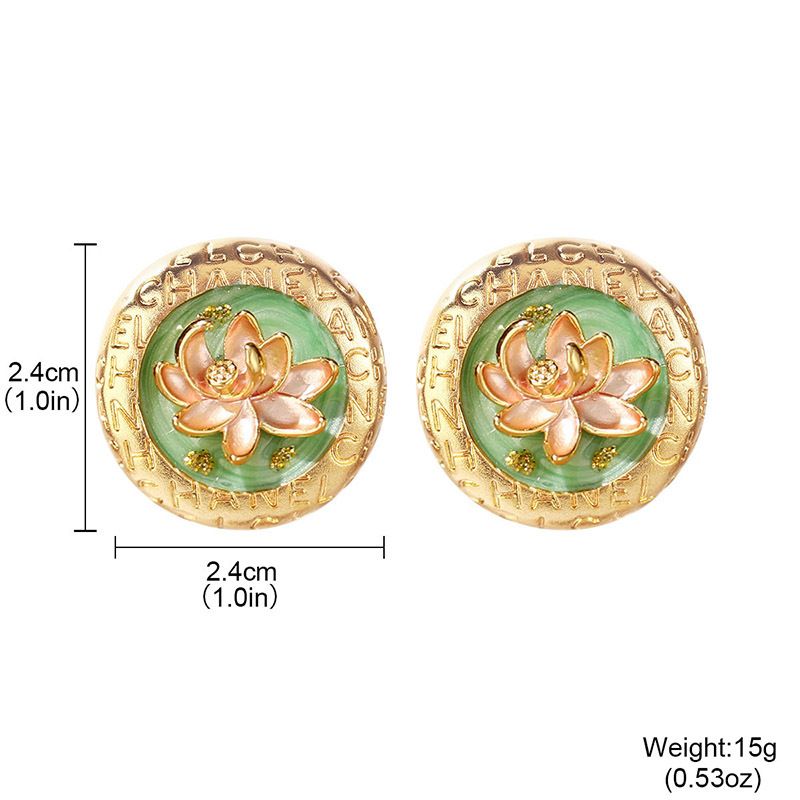 New Chinese Oil Painting Series French Medieval Jewelry Baroque Pearl National Style Earrings Temperament New Earrings_ipsvogv.com