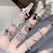 full Open Series Star Diamond Zircon Wo, Niche Instagram, Cool Style, High-end Ring, Index Finger Ring Jewelry For Wo, Instagram, Style, ,_ipsvogv.com