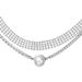 New alloy copper jewelry fashion high gloss pearl pendant clavicle chain glass diamond multi layer necklace_ipsvogv.com