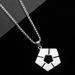 hot selling blue prison football stainless steel necklace bluelock logo anime surrounding autumn and winter sweater chain_ipsvogv.com