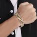 New Titanium Steel Chain Bracelet, High-end Men's And Women's Cuban Hip-hop Bracelet,bangle, Fashion Holiday Jewelry_ipsvogv.com