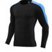 Men's Clothing Tights Long-Sleeved T-Shirt High Elastic Quick-Drying Breathable Sports Running Training Fitness Clothes Round Neck_ipsvogv.com