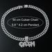 Hip Hop GASH Full Diamond Letter Pendant Necklace Men's Punk Style Cuban Chain Accessories_ipsvogv.com