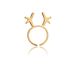 Unisex Simple Childlike Cute Santa Claus Christmas Tree Multi Style Cartoon Ring_ipsvogv.com