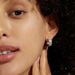 Circle Rainbow Earrings S925 Silver Inlaid With Four Rows Of Colored Diamonds Earrings For Men And Women Fashion Light Luxury Hip Hop_ipsvogv.com